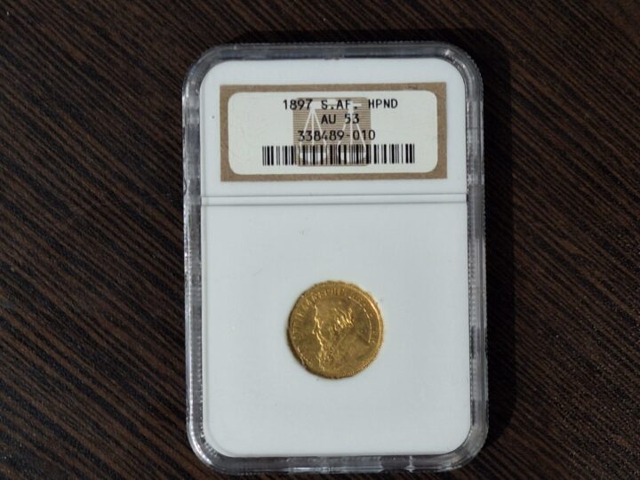 1897 South Africa Pond – AU53