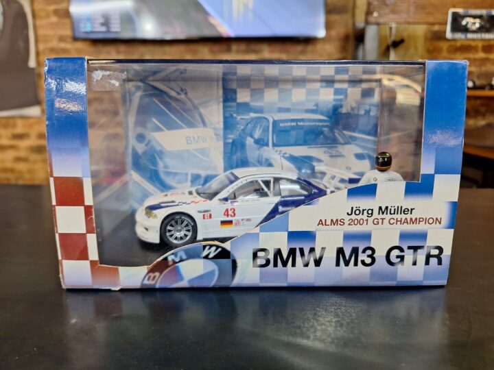 BMW M3 GTR E46 with Jörg Müller Driver Figure – Fly Slot Car (Ref. 96014 / 91) – Brand New