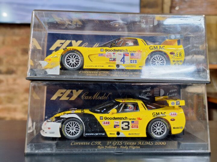 Corvette C5 – Fly Slot Cars “2 for the Price of 1” Ref. A124 & A125 Le Mans – Brand New