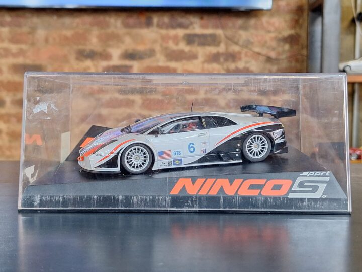 Lamborghini Murciélago “Pirelli” – Ninco S1 Sport Slot Car Ref. 50545 – Brand New (£70)