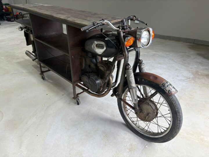Vintage Motorbike Side Board