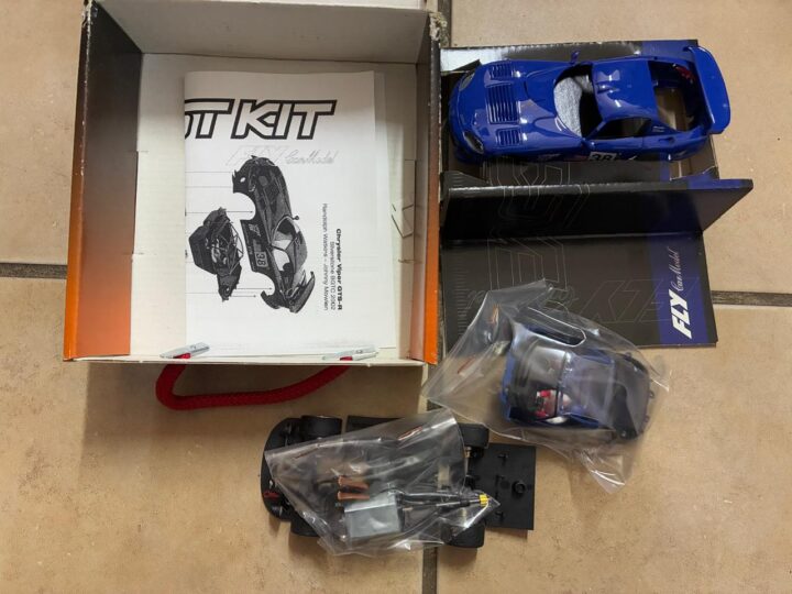 Dodge Viper GTS “Silverstone” – Fly Slot Car Kit (Ref. 88223) – $35 Signed by Racing Driver Raffael Banos