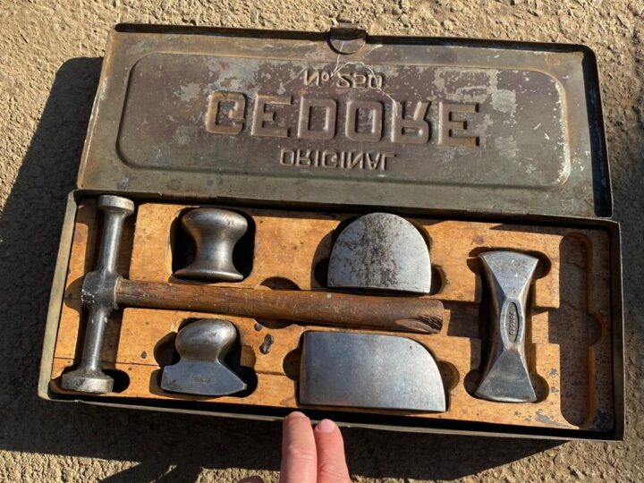 Gedore No. 250 – Original Panelbeating Tool Set in OE Steel Case
