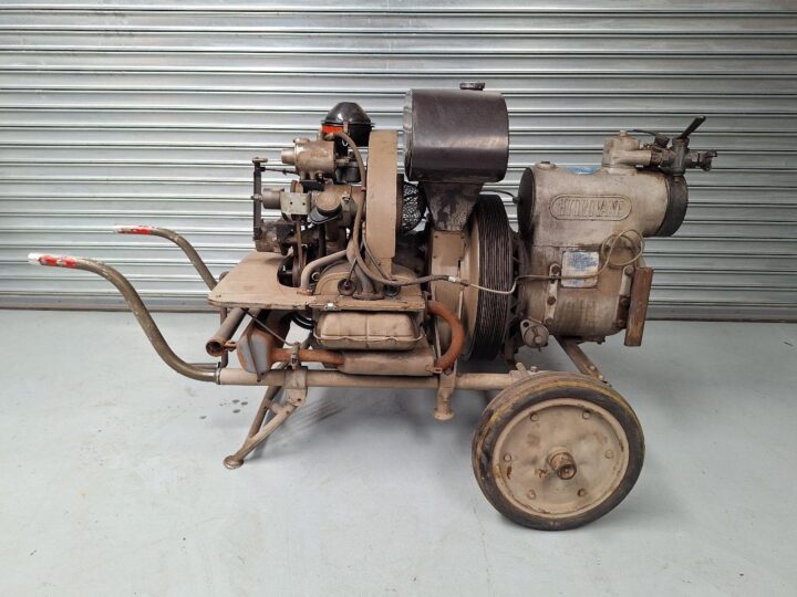 Military Hydrovane Compressor – Porsche Beetle Engine (1962)