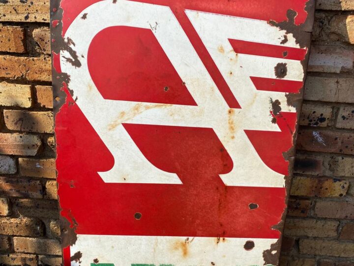 Austin Enamel Steel Sign