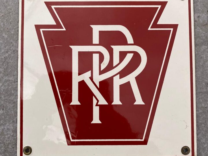 Enamel Sign – “Pennsylvania Rail Road”