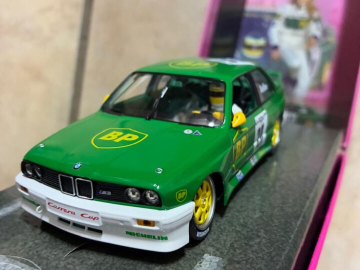 BMW M3 E30 – Green Fly Slot Car (Ref. 99125)