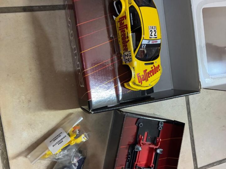 BMW E36 – Yellow Fly Slot Car Kit (Ref. 88287)