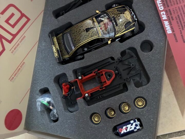 BMW GTR – Black Fly Slot Car Kit (Ref. 99079)