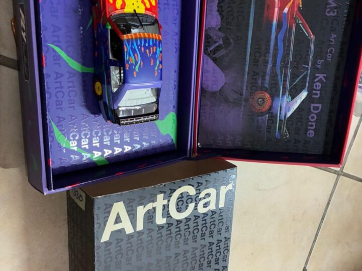 BMW M3 E30 ART CAR by Ken Done – Fly Slot Car (Ref. 99022)