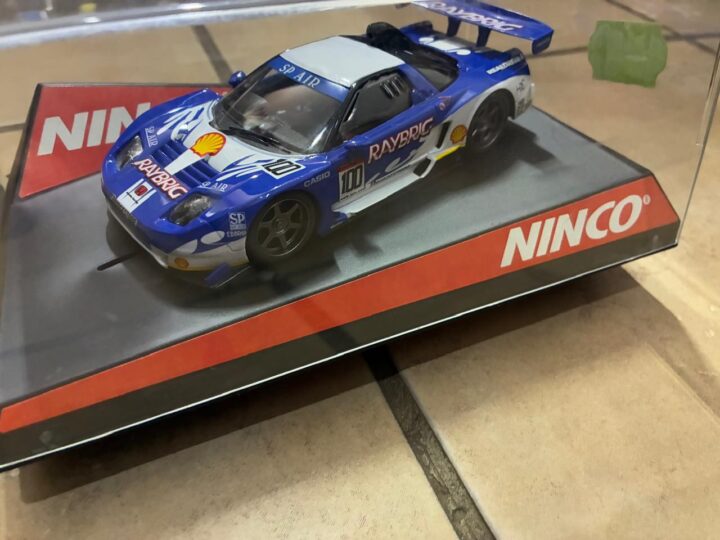 Honda NSX “Raybrig” – Ninco Slot Car (Ref. 50333) – $60