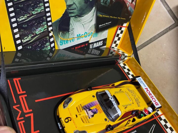 Porsche 911 GT1 Daytona 2002 – Steve McQueen Collection Fly Slot Car, Ref 96053 – $97