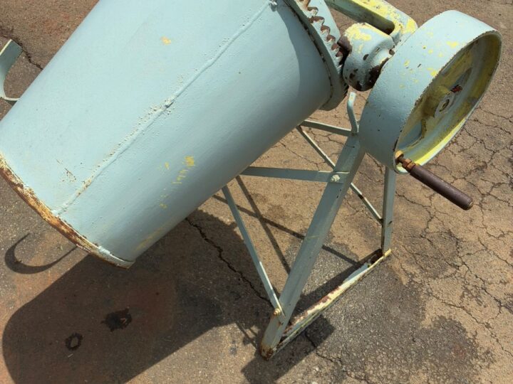 Antique Hand-Operated Concrete Mixer – Deceased Estate