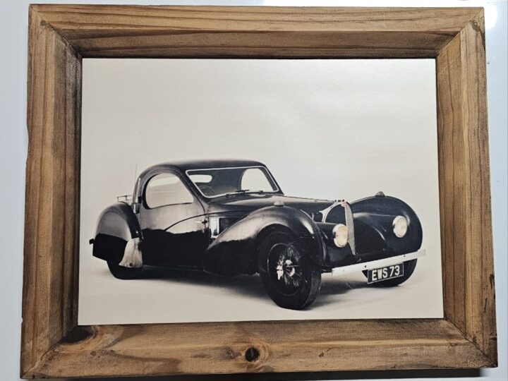 Bugatti Pictures – Set of 3 Framed Prints