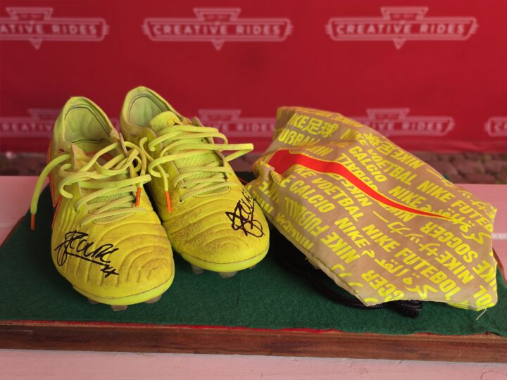 CHARITY LOT - Autographed Cheslin Kolbe Match-Worn Rugby Boots